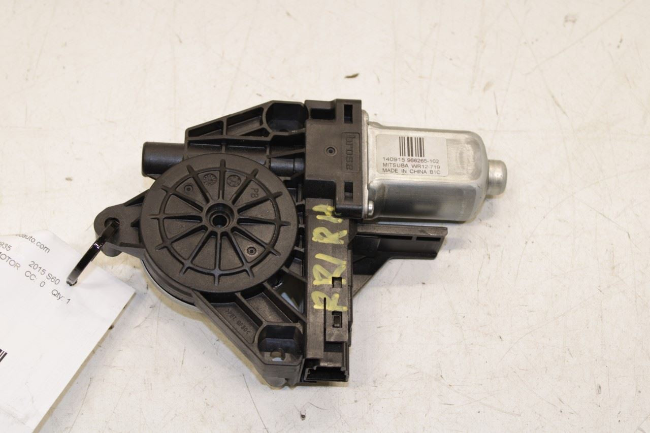 2015-2018 Volvo S60 T5 Premier Rear Right Side Power Window Motor 31253063 OEM - Alshned Auto Parts