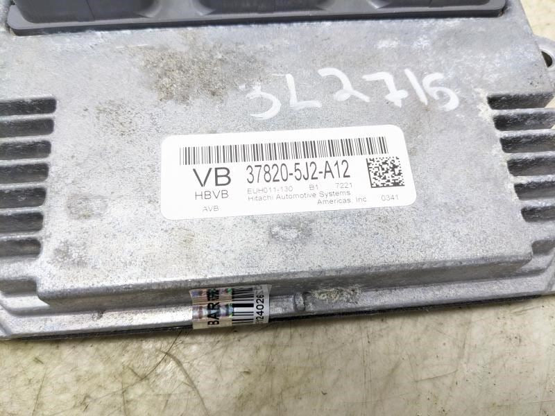 2017 Acura TLX Engine Computer Control Module ECU ECM 37820-5J2-A12 OEM