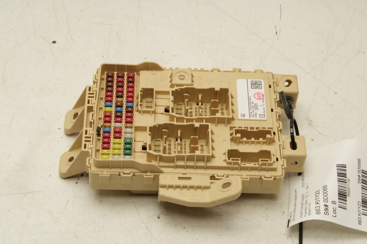 23-24 Kia Sportage Hybrid 1.6L Cabin Instrument Panel Fuse Relay Junction Block - Alshned Auto Parts