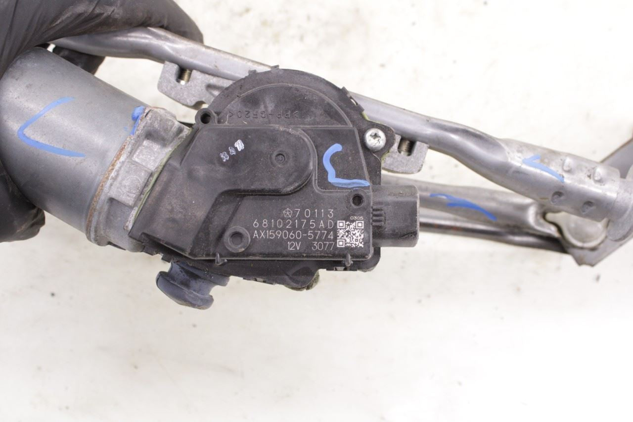 14-2023 Jeep Cherokee Limited FR Windshield Wiper Transmission Linkage w/ Motor - Alshned Auto Parts