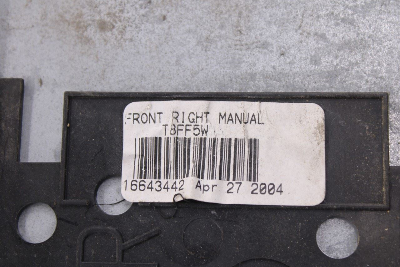 2002-2019 International 4300 Front RH Side Door Window Manual Regulator 1664344210