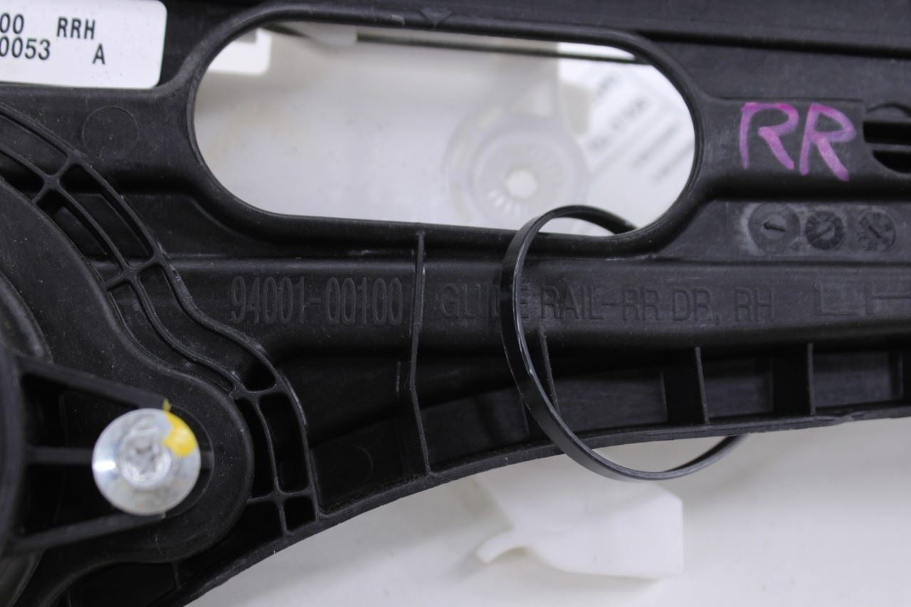 19-21 Hyundai Veloster Rear Right Passenger Side Door Window Regulator w/ Motor15