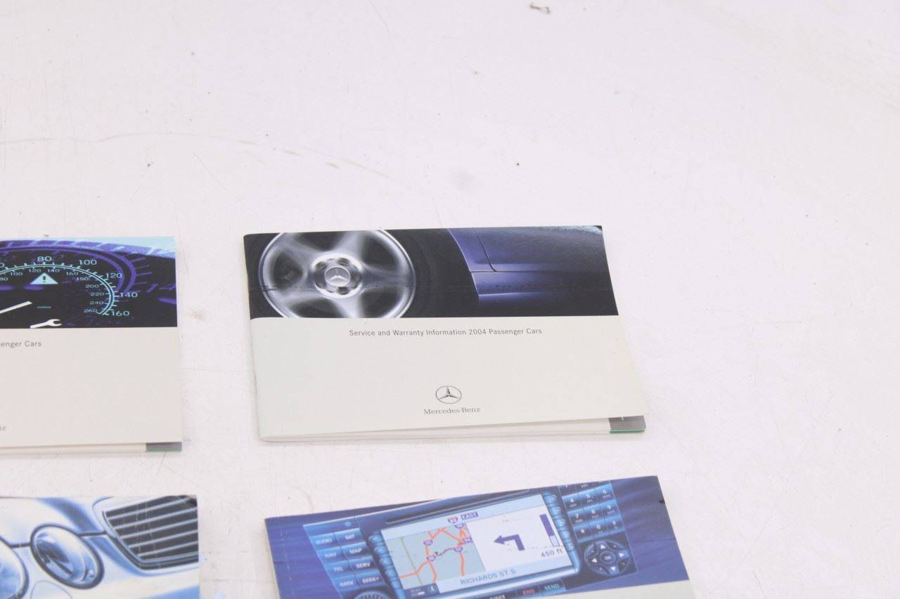 2004 Mercedes-Benz E500 Operators Manual Set with Case R86645 - Alshned Auto Parts