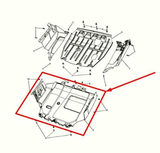 2009-2017 Jeep Patriot Sport SE Front Floor Splash Shield Belly Pan 05116372AG - Alshned Auto Parts