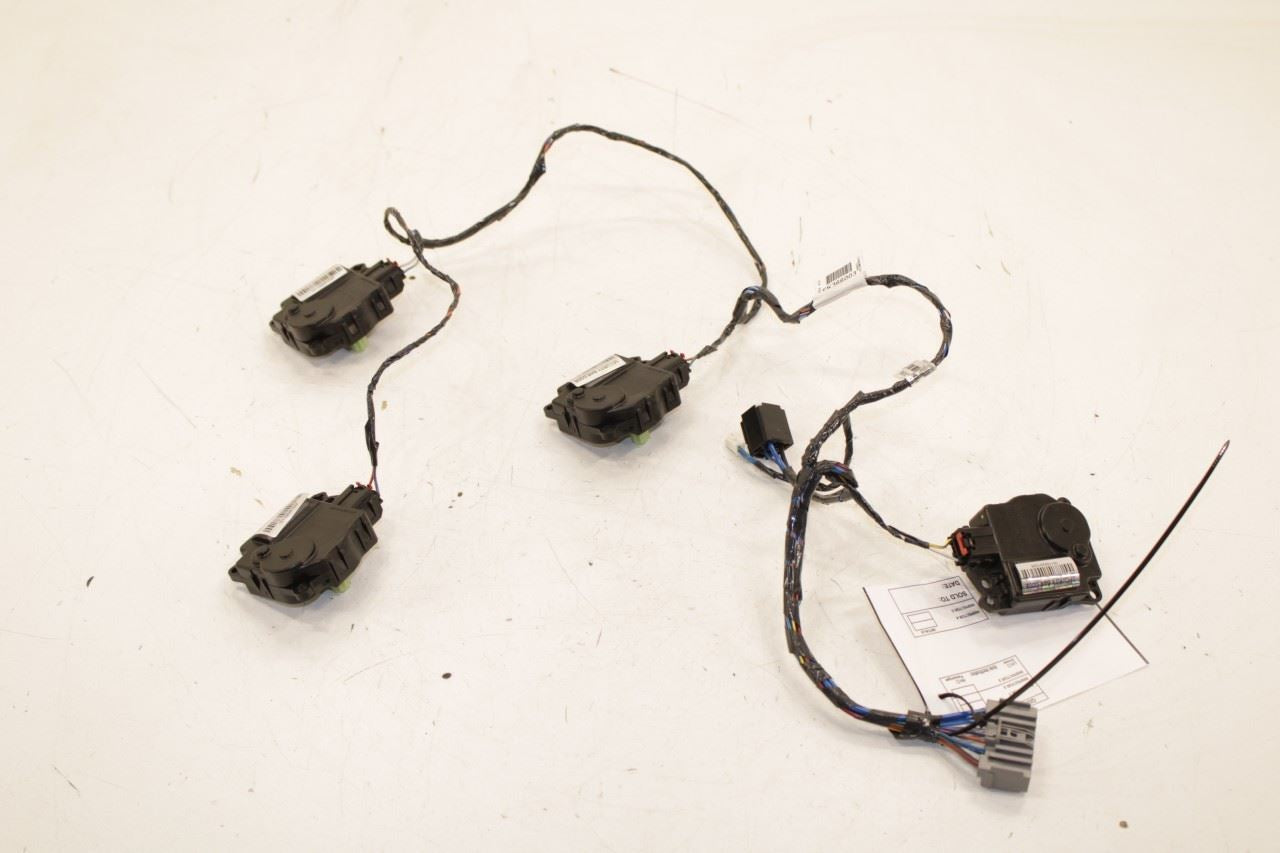 18-23 Dodge Charger GT AWD HVAC Blend Door Actuator Motor Set 4 w/ Wire Harness - Alshned Auto Parts