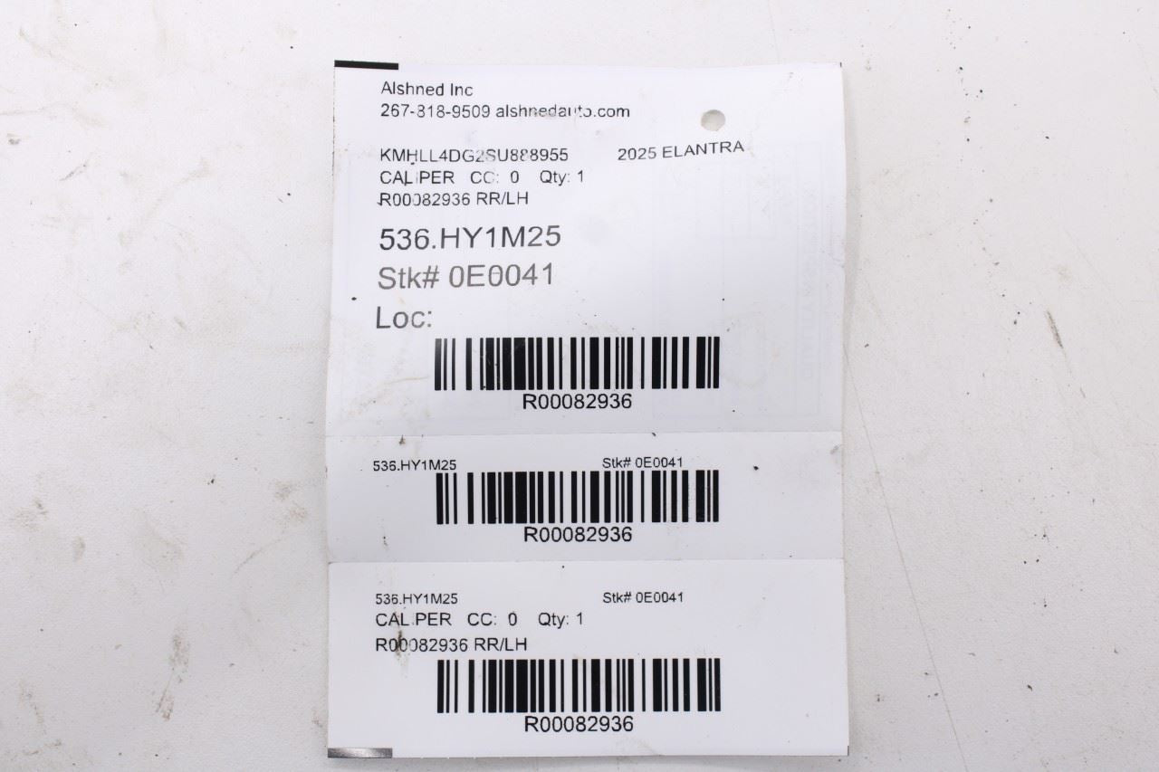 2021-26 Hyundai Elantra SE Rear Left Driver Side Disc Brake Caliper 58310-AAA3013