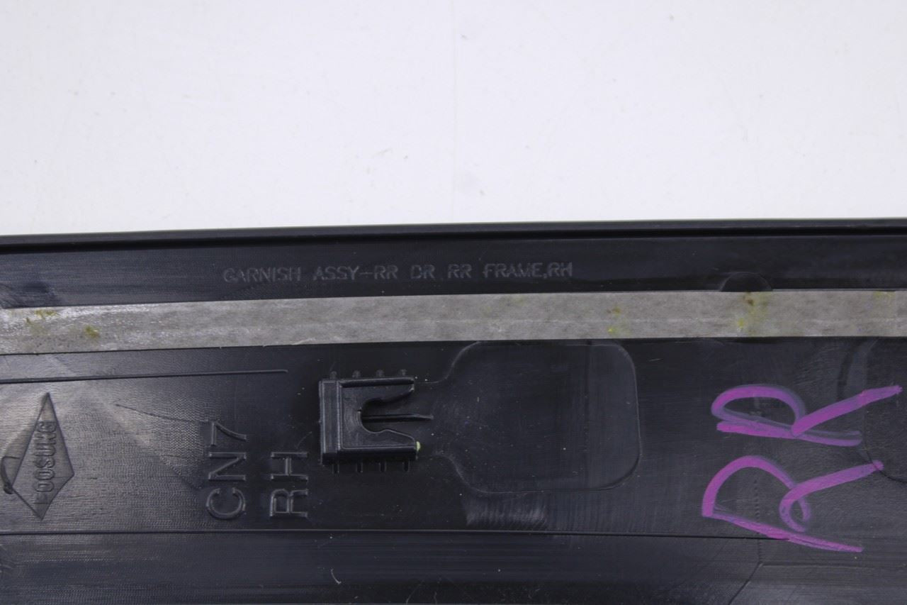 2021-2025 Hyundai Elantra SE Rear RH and LH Door Rearward Frame Garnish Applique14