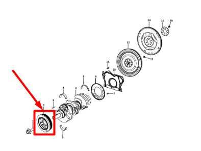 2020-24 Jeep Gladiator 3.6L Engine Crankshaft Harmonic Balancer Damper 5184293AH - Alshned Auto Parts