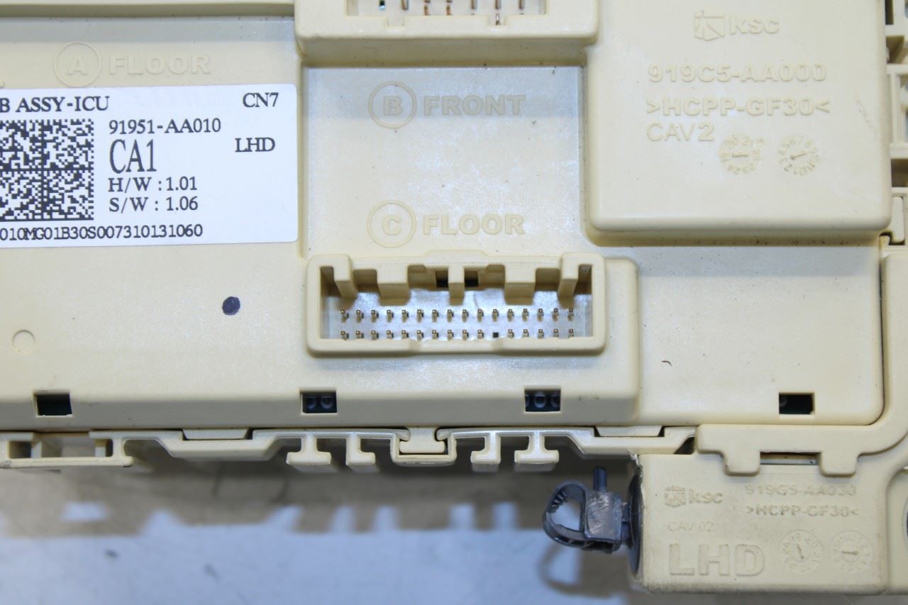 21-23 Hyundai Elantra SEL 2.0L Cabin Instrument Panel Fuse Relay Junction Block - Alshned Auto Parts