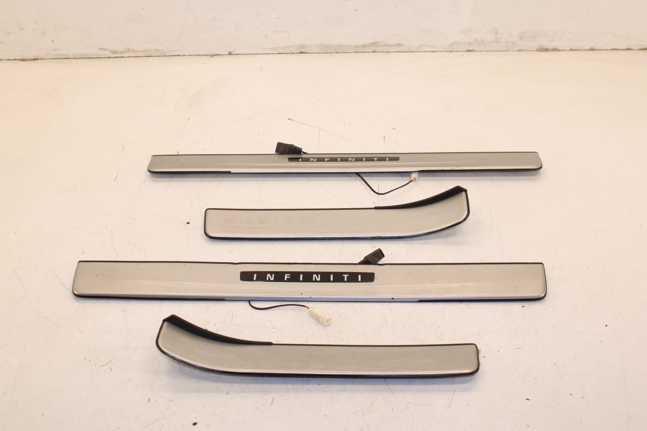 15-17 Infiniti QX50 Front and Rear Right and Left Door Sill Scuff Plate Set of 4 - Alshned Auto Parts