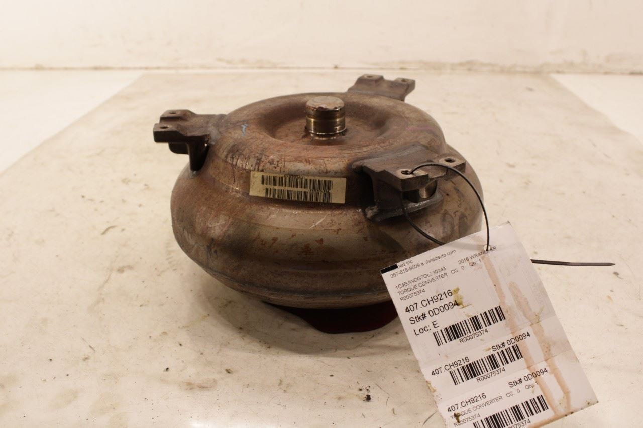 12-17 Jeep Wrangler Unlimited 3.6L 4WD Transmission Torque Converter 04753436AA - Alshned Auto Parts
