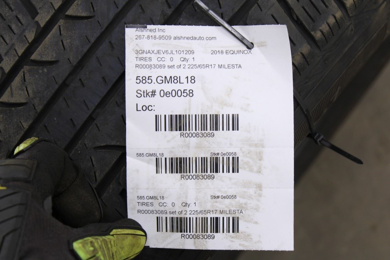 2025 Tire Milestar MS932 Sport 225/65R17 102V Set of 2 R830898