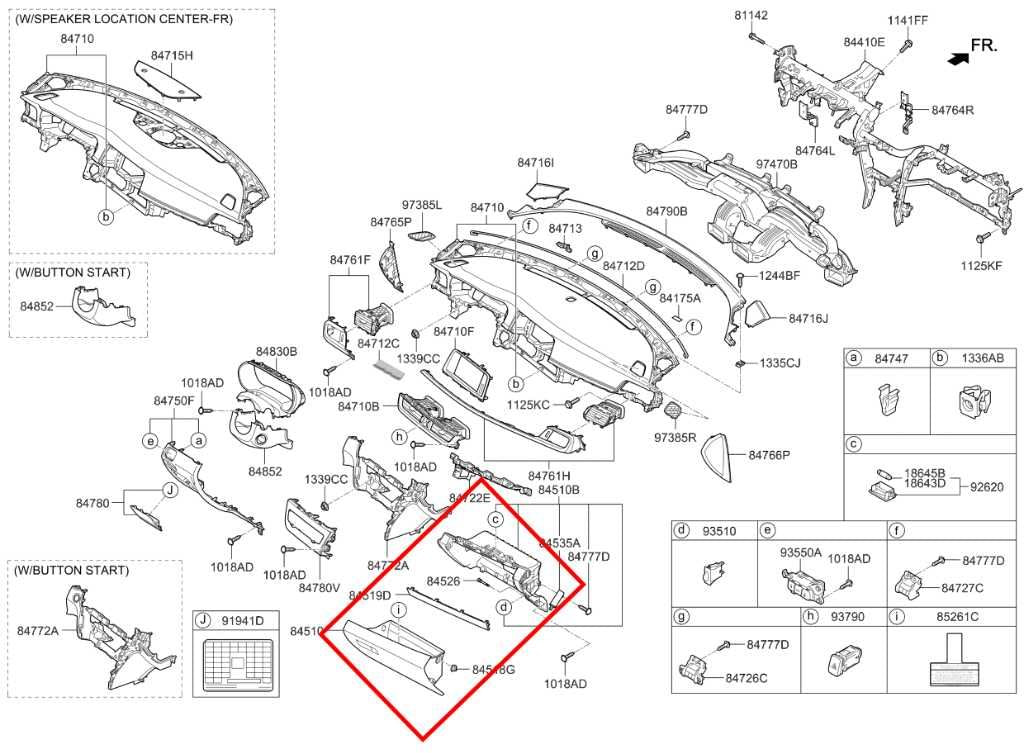 2016-2020 Kia Optima LX Glove Box Storage Compartment 84510-D5000WK OEM - Alshned Auto Parts