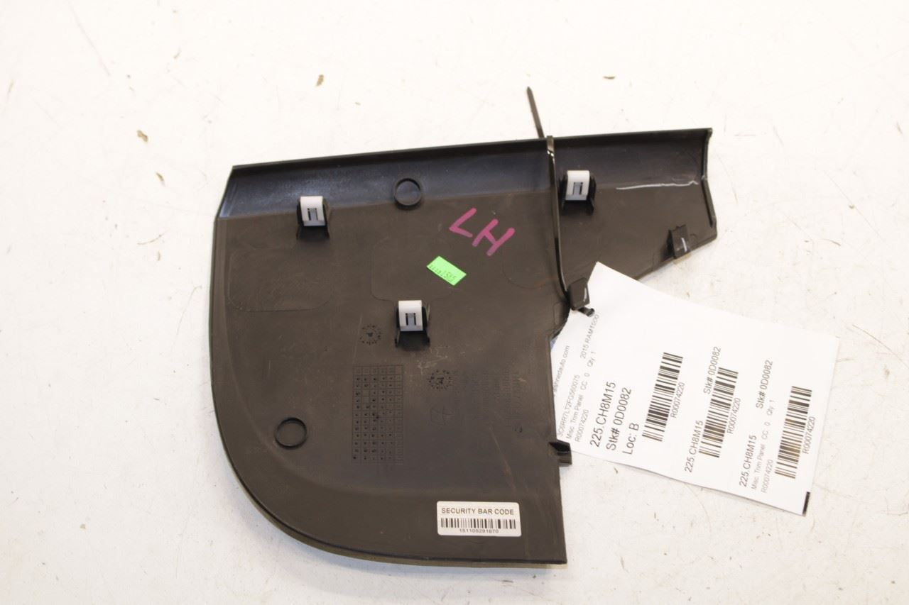 13-19 Ram 1500 Big Horn Crew Cab 5.7L 4WD Center Console Lower Trim Cover Panel - Alshned Auto Parts