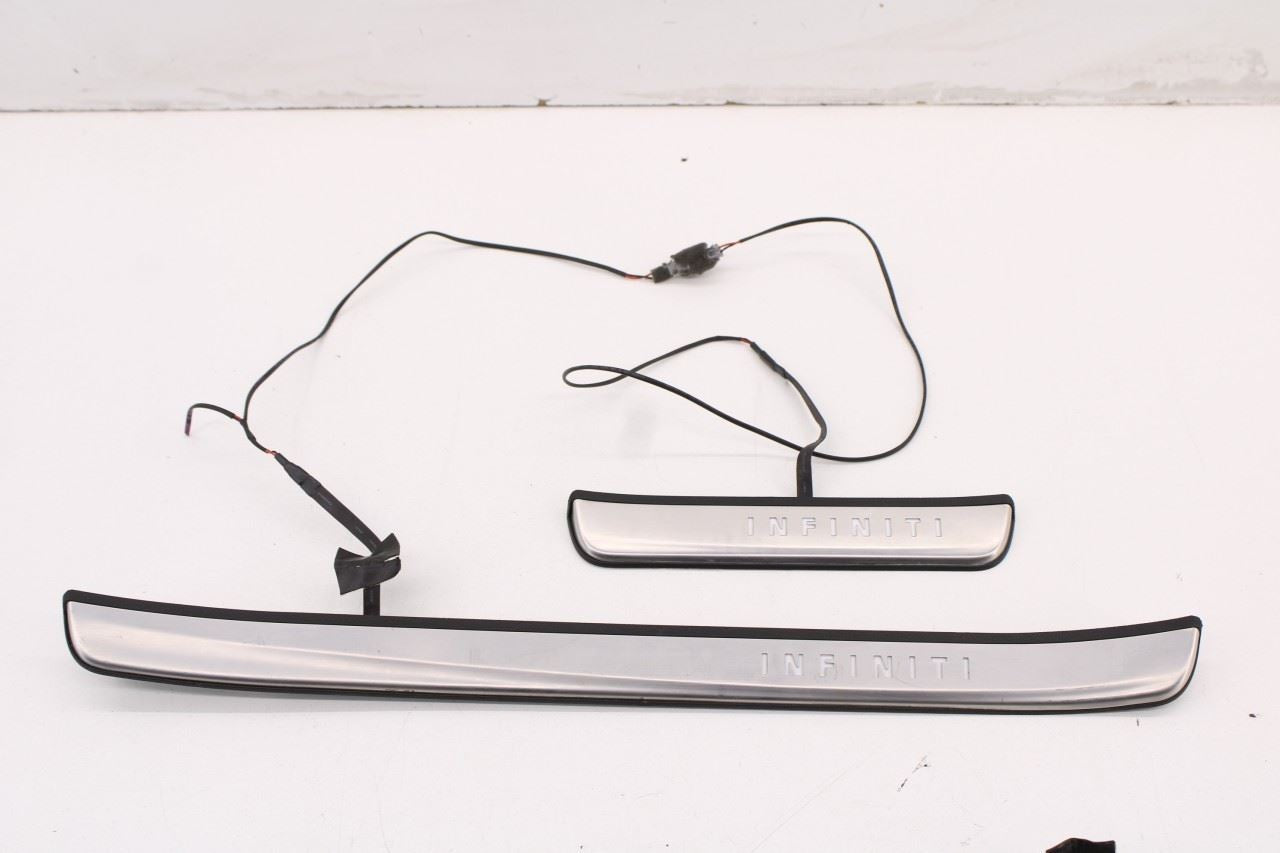 19-25 Infiniti QX50 LUXE FR and RR Right and Left Door Sill Scuff Plate Set of 4 - Alshned Auto Parts