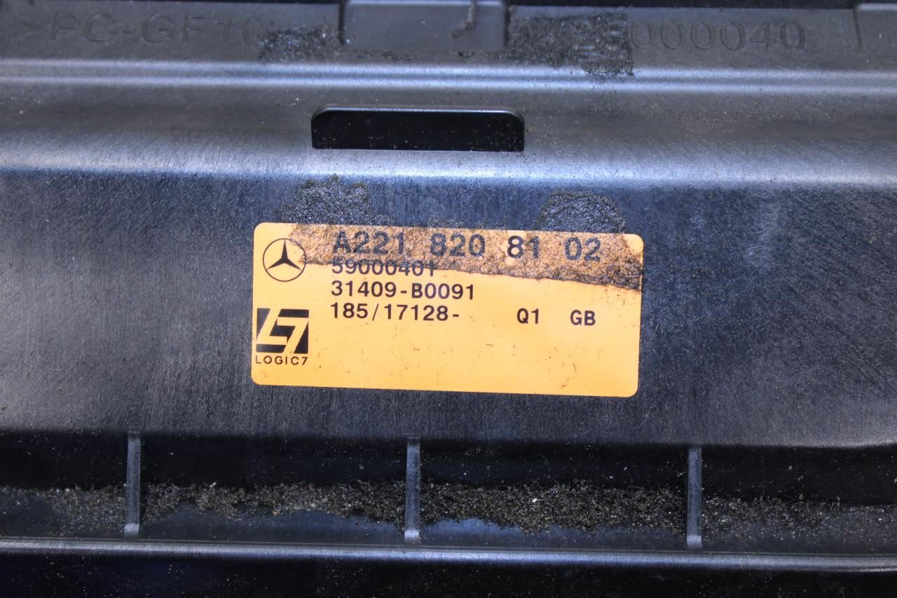 10-13 Mercedes-Benz S550 Logic 7 Rear Package Tray Subwoofer Speaker 2218208102 - Alshned Auto Parts