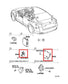 2013-15 Lexus GS350 Front and Rear Left Side Tire Pressure Monitoring Sensor Set - Alshned Auto Parts