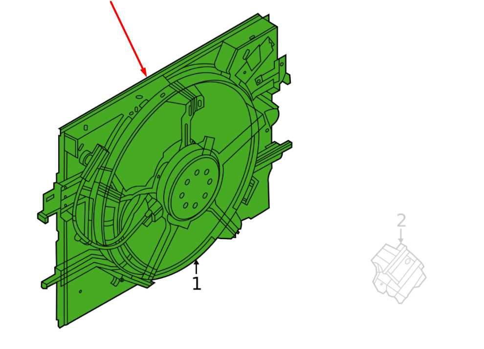 2020-2025 Nissan Sentra 2.0L Radiator Cooling Fan Motor Assembly 21481-6LB0B OEM - Alshned Auto Parts