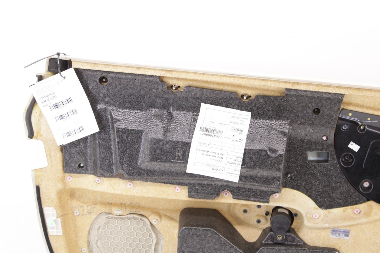 06-09 Mercedes-Benz CLK 350 Convertible Front RH Door Trim Panel 20972032518J41 - Alshned Auto Parts