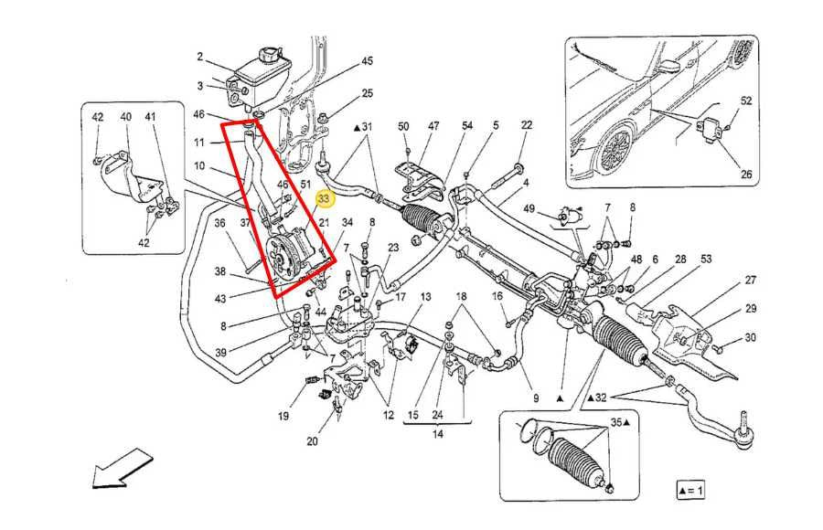 2014-17 Maserati Ghibli 3.0L Hydraulic Power Steering Pump w/ Pipe to Reservoir - Alshned Auto Parts