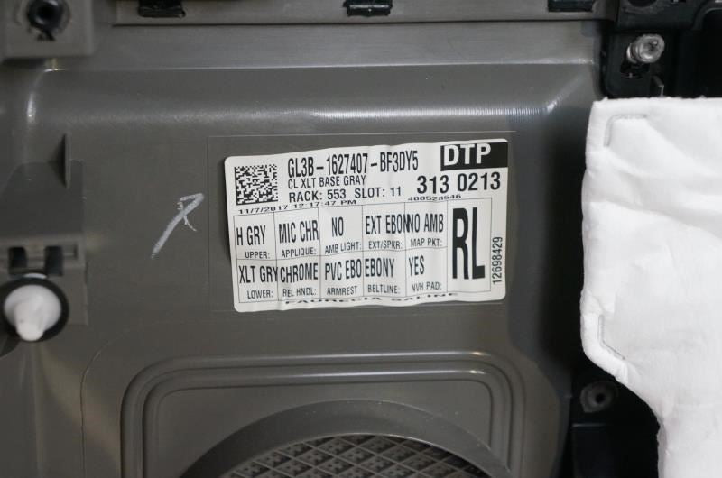 2015-2020 Ford F-150 Door Rear Driver Side Trim Panel FL3Z-1627407-BA OEM - Alshned Auto Parts