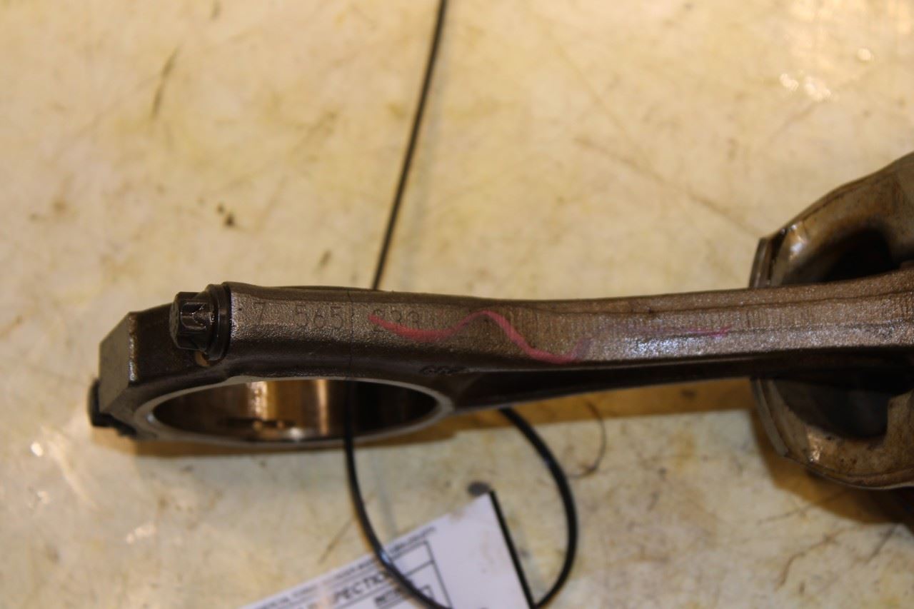 2010-12 BMW 750Li xDrive 4.4L Engine Piston Left 4 w/ Connecting Rod 11257613626 - Alshned Auto Parts