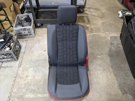 2015-2018 Ram 1500 Rebel Rear Left Seat Cloth Black/Red 5YQ43JRRAB OEM - Alshned Auto Parts