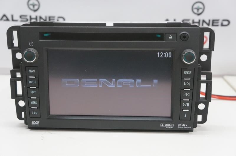 2012-2014 GMC Yukon Radio CD DVD GPS navigation player screen 22870863 UYS OEM - Alshned Auto Parts