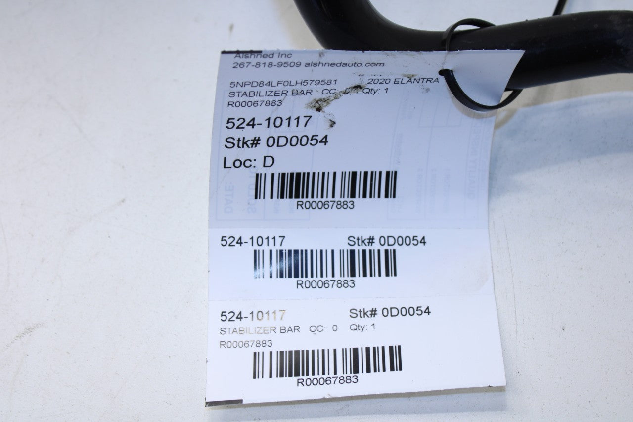 2019-20 Hyundai Elantra SEL 2.0L FWD Front Stabilizer Sway Anti-Roll Bar w/ Link - Alshned Auto Parts