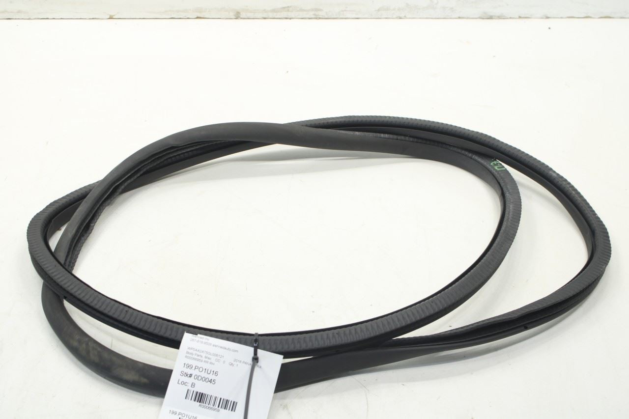 2010-2016 Porsche Panamera 4 Rear Right Door Weatherstrip On Body 970-536-266-02 - Alshned Auto Parts