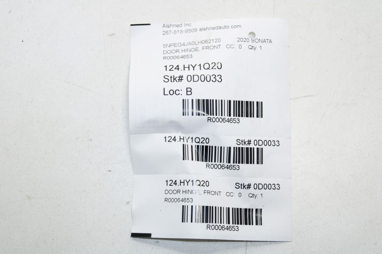 2009-2023 Hyundai Sonata SE Front Right Side Door Hinge Upper and Lower Set of 2 - Alshned Auto Parts