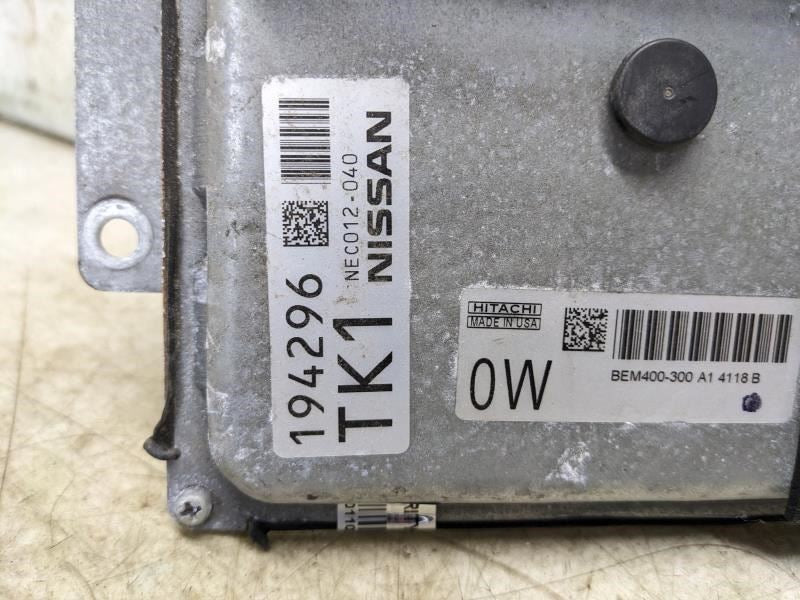 2013-2014 Nissan Altima Engine Computer Control Module ECU ECM 23710-3TA0A OEM2