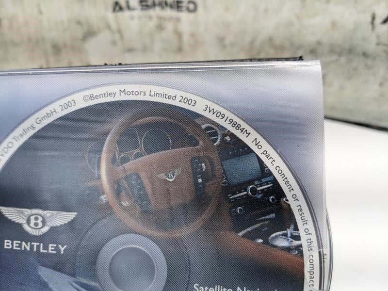 2005 Bentley Continental GT Satellite Navigation CD-ROM Set of 5 3W0919884P OEM - Alshned Auto Parts