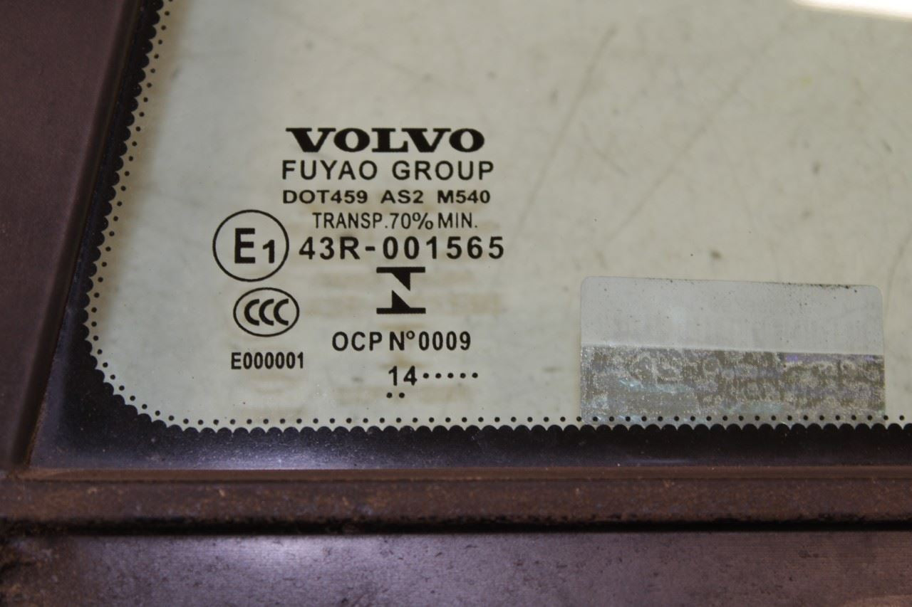 2015-2018 Volvo S60 T5 Premier Rear Left Side Door Quarter Window Glass 31385448 - Alshned Auto Parts