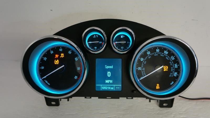 14-15 Buick Verano Speedometer Cluster Mileage 105214 OEM 22993180 - Alshned Auto Parts