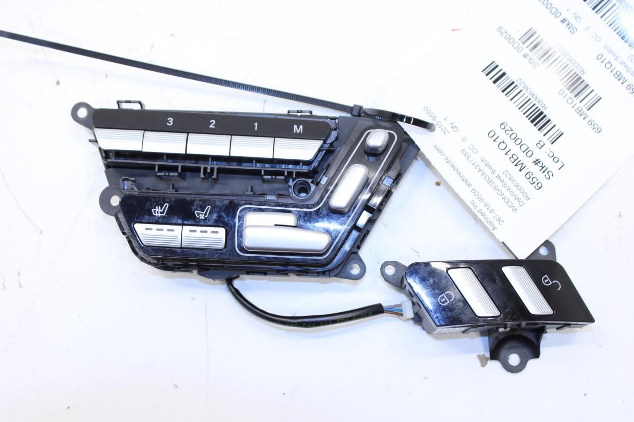 07-13 Mercedes-Benz S550 Front RH Door Seat Memory Control Switch 221-870-93-58 - Alshned Auto Parts