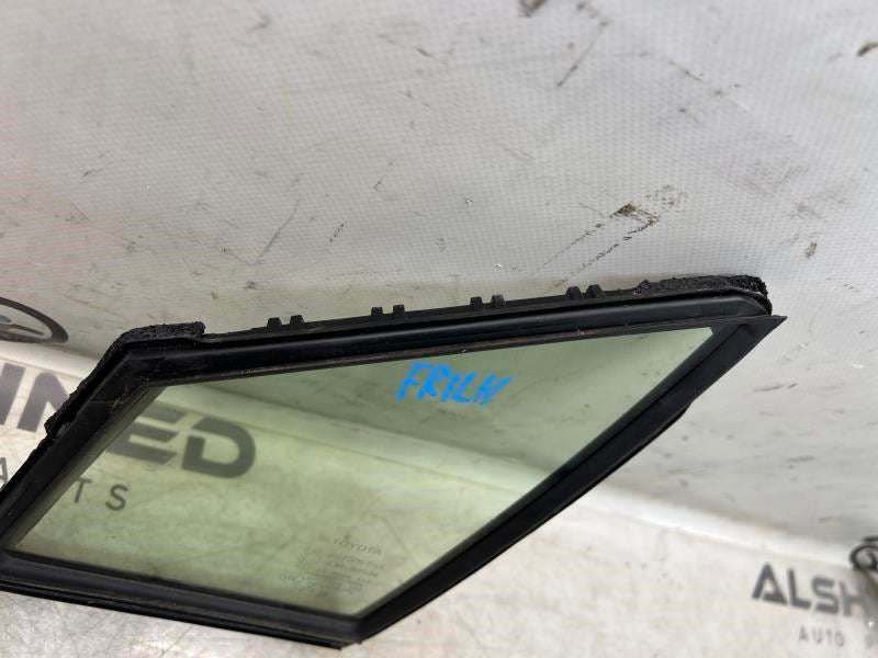 2016-2022 Toyota Prius Front Left Side Door Fixed Vent Window Glass 68126-47010 - Alshned Auto Parts
