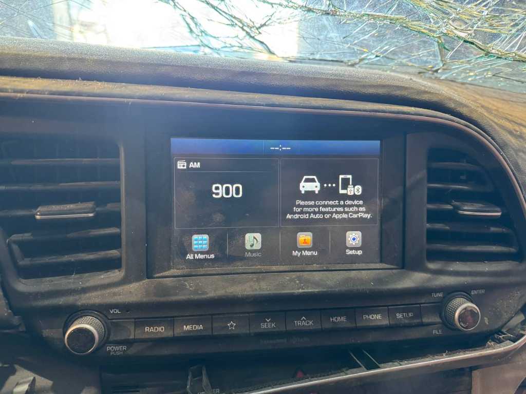 2019-2020 Hyundai Elantra SEL Radio Faceplate Control Receiver w/ 7.0'' Display - Alshned Auto Parts