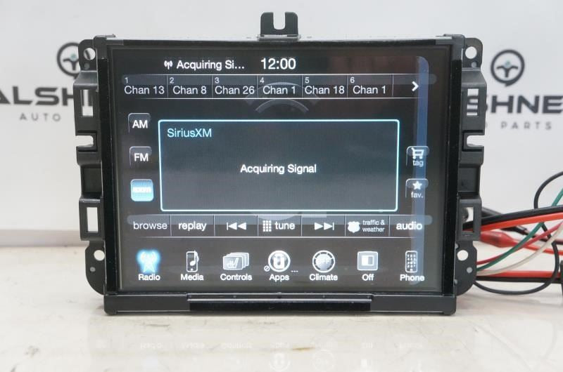 2016 Jeep Grand Cherokee 8.4'' Display Audio Radio Navi Receiver 68301356AB OEM - Alshned Auto Parts