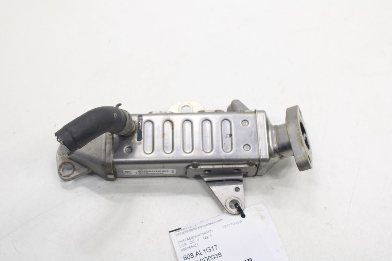 2017-22 Alfa Romeo Giulia Ti 2.0L AWD EGR Exhaust Gas Recirculation Valve Cooler - Alshned Auto Parts