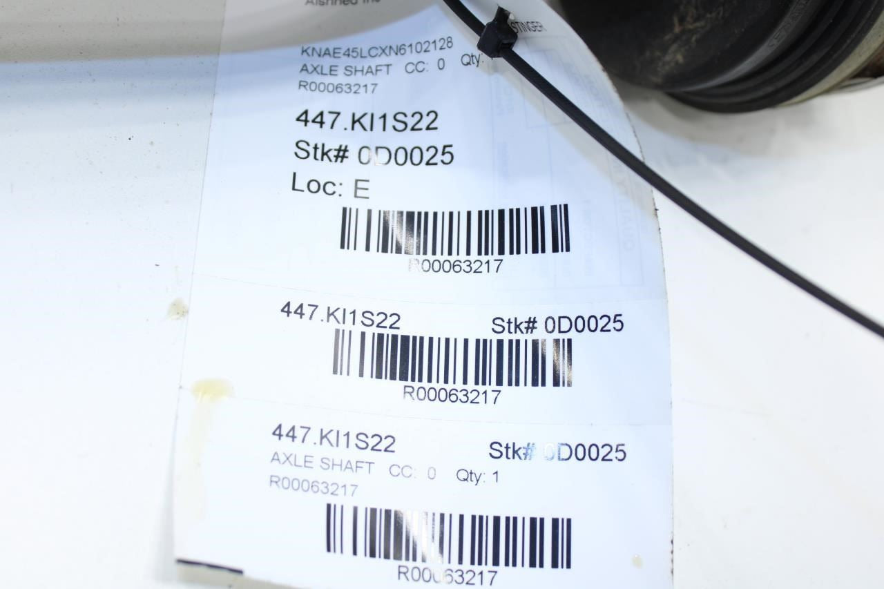 2018-2023 Kia Stinger GT1 AWD Rear Right Side Axle Drive Shaft 49601-J5500 OEM - Alshned Auto Parts