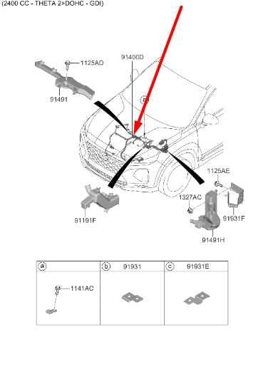 2019-2020 Hyundai Santa Fe SEL 2.4L Engine Wire Wiring Harness 91410-S2020 OEM - Alshned Auto Parts