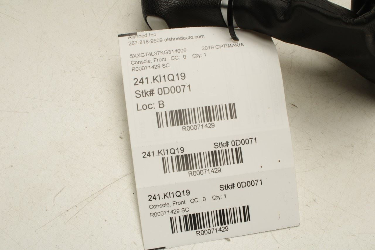 2016-2020 Kia Optima LX 2.4L FWD Automatic Transmission Gear Shifter Lever Knob - Alshned Auto Parts