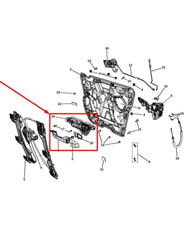 2014-2020 Dodge Journey Rear Left Driver Side Exterior Door Handle 1RH65LAUAD - Alshned Auto Parts