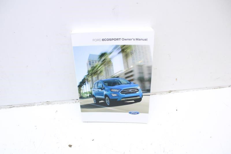 2021 Ford EcoSport Owners Manual Set with Case MN1J-19A321-ZFA OEM - Alshned Auto Parts