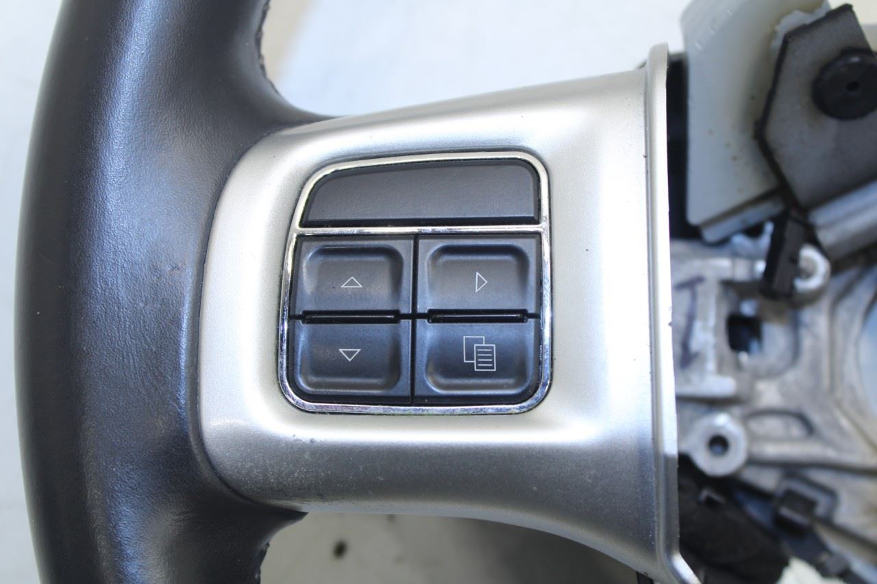 2012-14 Dodge Challenger SXT 3.6L RWD Steering Wheel Leather w/ Control Buttons - Alshned Auto Parts