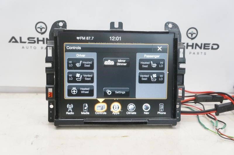 2015 Dodge Durango 8.4'' Display Uconnect Navi Radio Receiver 68164641AH *ReaD* - Alshned Auto Parts