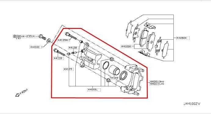 14-23 Infiniti Q50 Luxe RWD Rear Left Driver Side Brake Disc Caliper 44011-1AA0A - Alshned Auto Parts