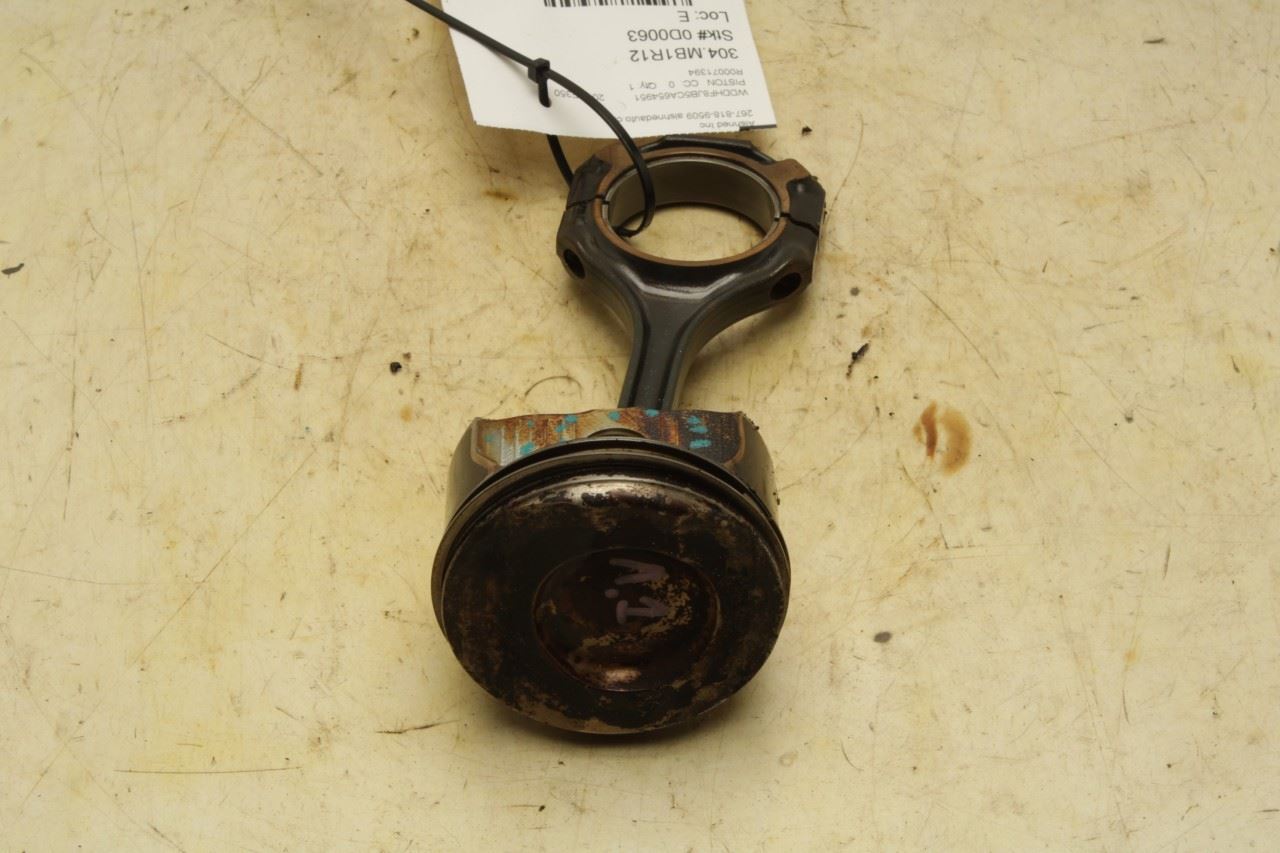 12-16 Mercedes-Benz E350 Sport 4Matic 3.5L Engine Piston Left 1 w Connecting Rod - Alshned Auto Parts