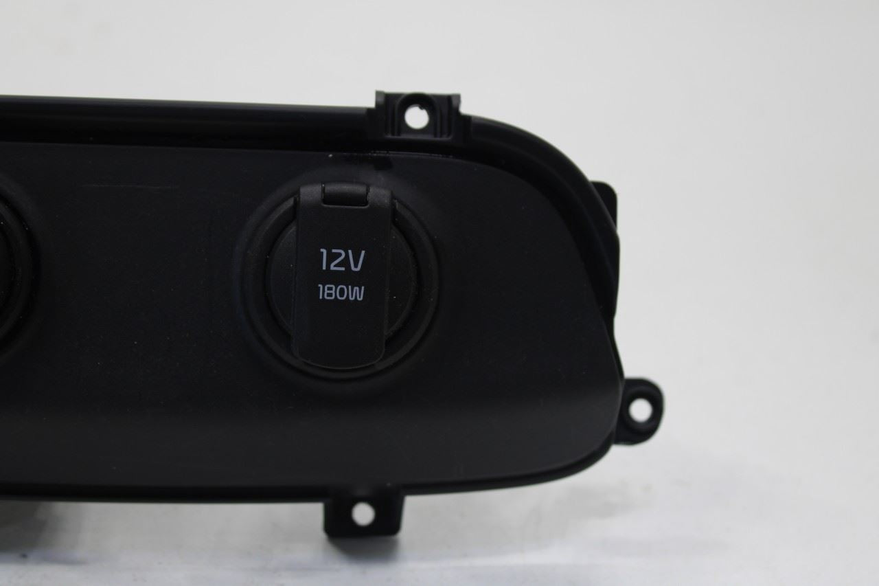 15-20 Kia Sorento LX FWD Center Console Rear Lower Bezel w/ Power Outlet and USB - Alshned Auto Parts